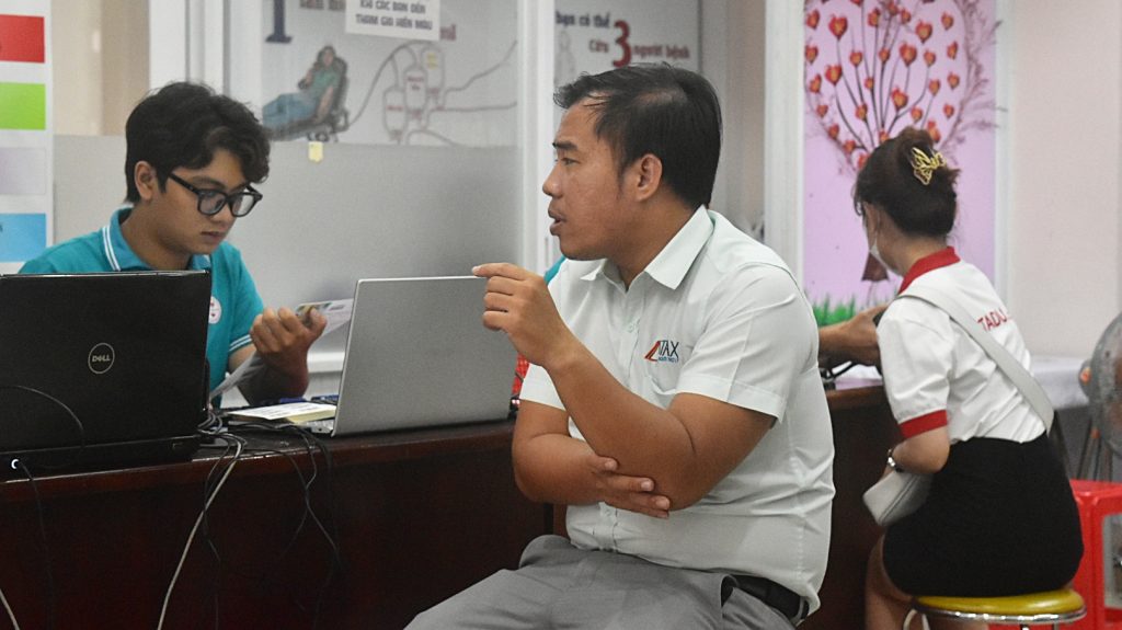 Auto Invoice hưởng ứng phong trào hiến máu nhân đạo 2023