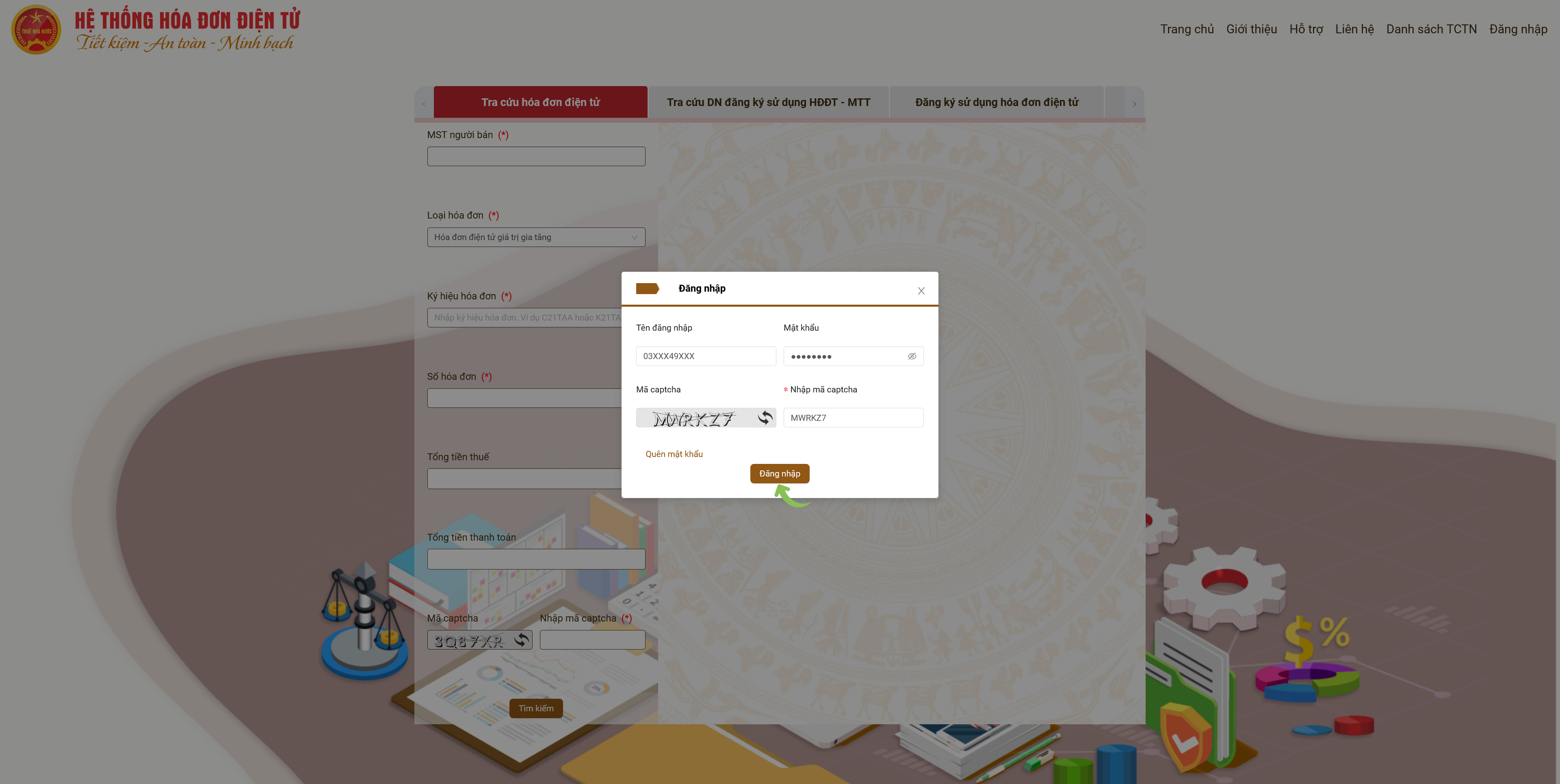 Hướng dẫn tra cứu thông báo phát hành hóa đơn điện tử trên website tổng cục Thuế