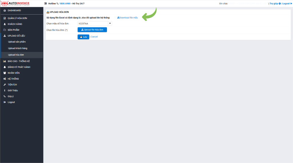[Auto Invoice] Hướng dẫn upload hóa đơn trên phần mềm Hóa đơn điện tử Auto Invoice