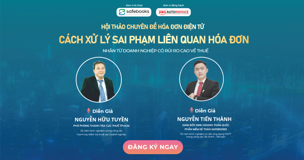 [Auto Invoice] Hội thảo chuyên đề hoá đơn điện tử 10/06/2023