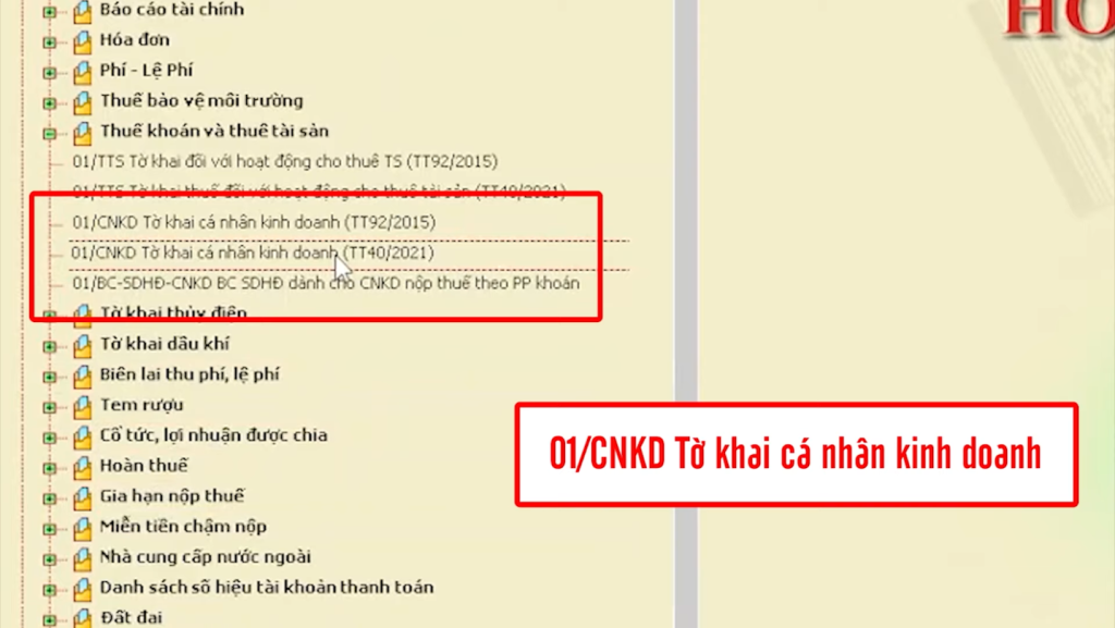 Tổng cục Thuế hướng dẫn khai thuế đối với hộ kinh doanh, cá nhân kinh doanh