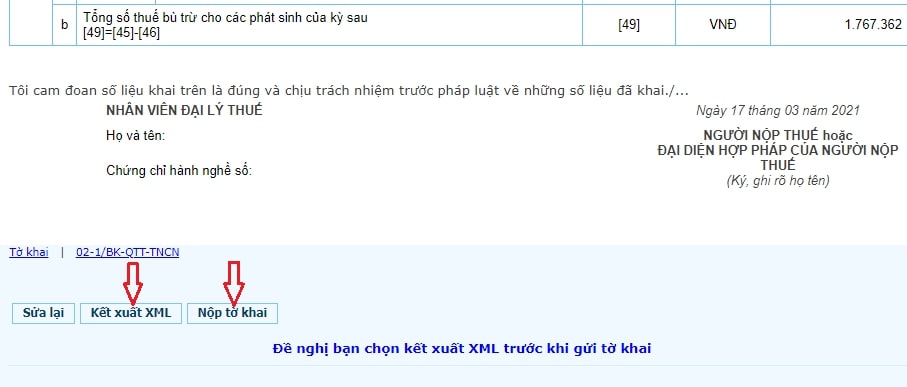 Hướng dẫn quyết toán thuế thu nhập cá nhân TNCN online 2023