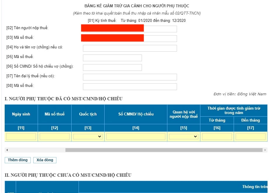 Hướng dẫn quyết toán thuế thu nhập cá nhân TNCN online 2023