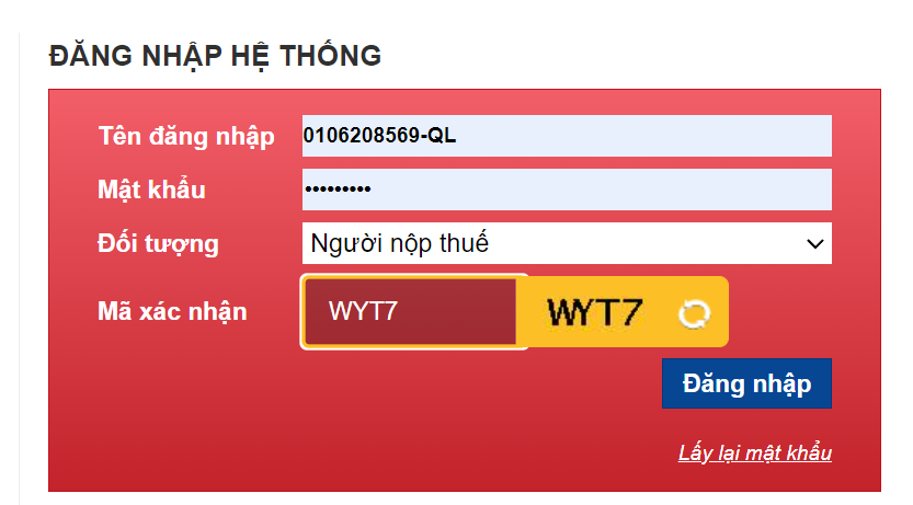 Đăng vào vào hệ thống thuế điện tử Cách nộp thuế điện tử bằng mã ID năm 2023 (Nộp tiền thuế qua mạng)