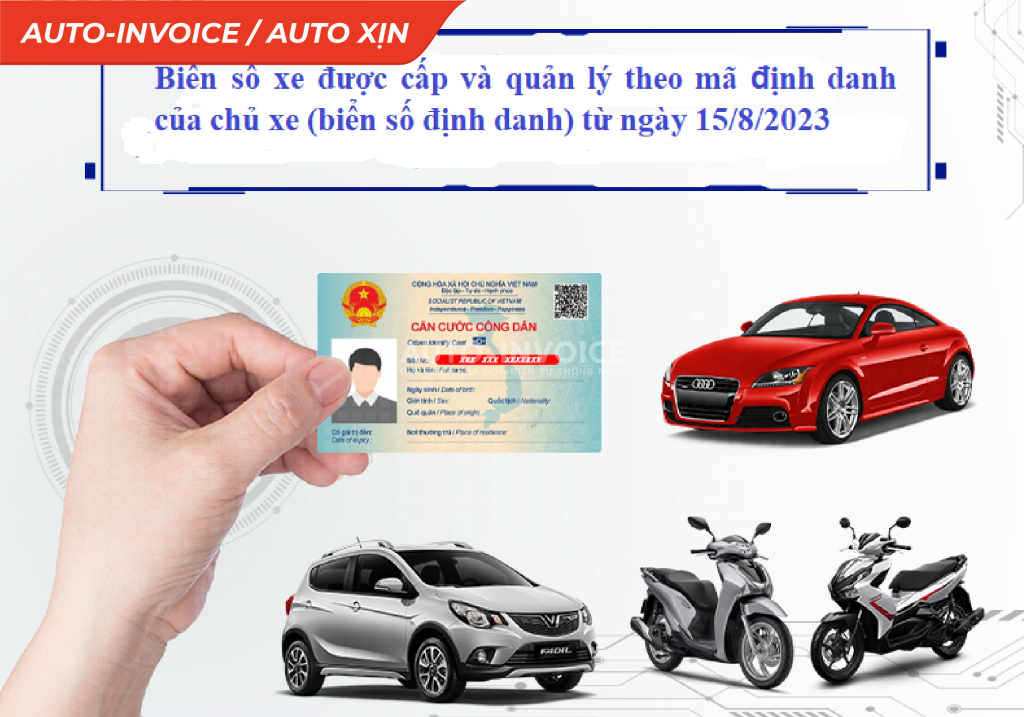 Màu biển số xe theo mã định danh theo Thông tư 24