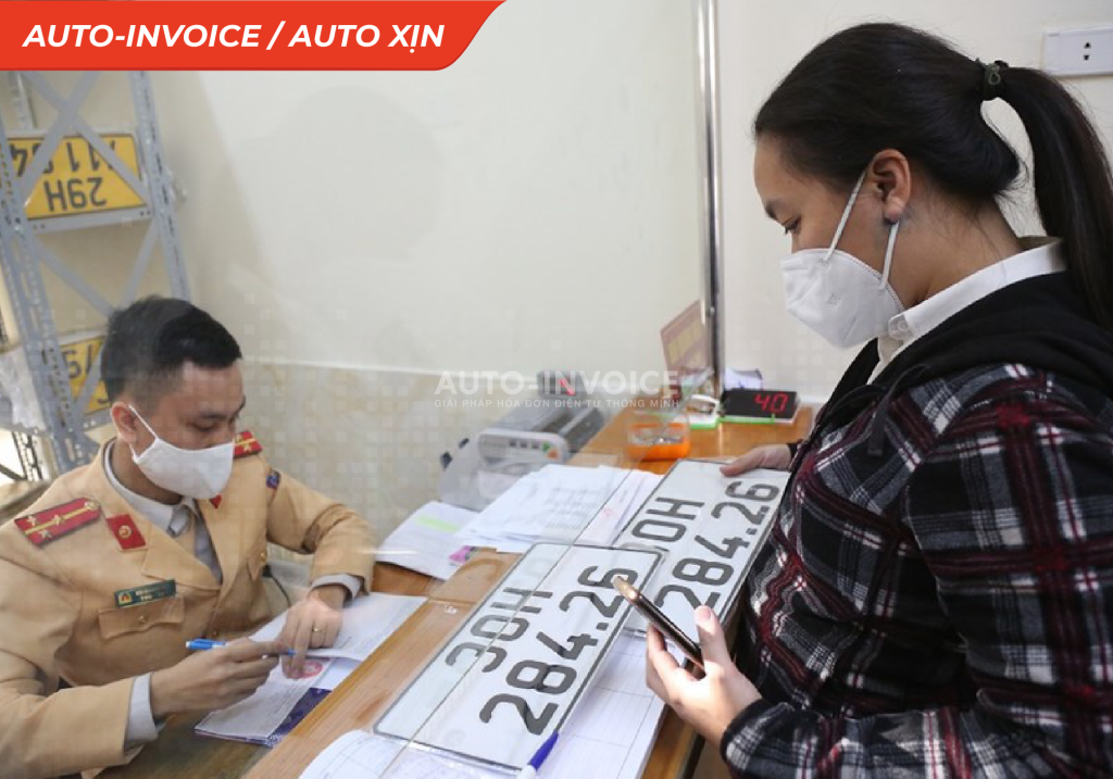 Màu biển số xe theo mã định danh theo Thông tư 24