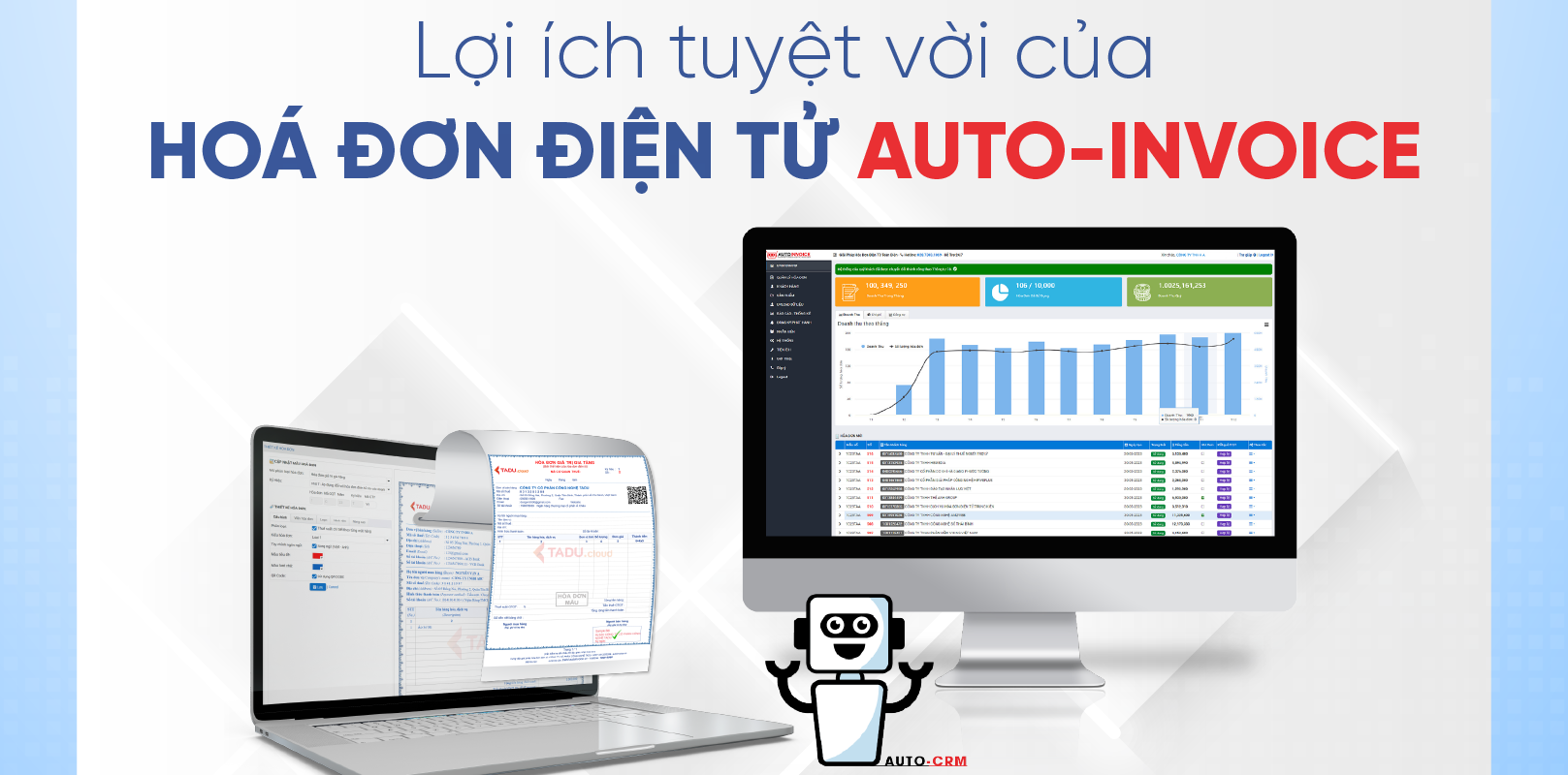 Lợi ích của phần mềm hóa đơn điện tử Auto-Invoice
