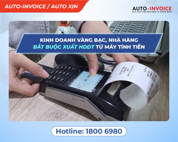 Sẽ xử phạt các đơn vị kinh doanh cố tình trì hoãn kết nối máy tính tiền với cơ quan thuế