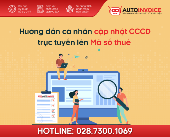 Hướng dẫn cá nhân cập nhật CCCD trực tuyến lên Mã số thuế