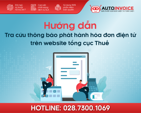 Hướng dẫn tra cứu thông báo phát hành hóa đơn điện tử trên website tổng cục Thuế
