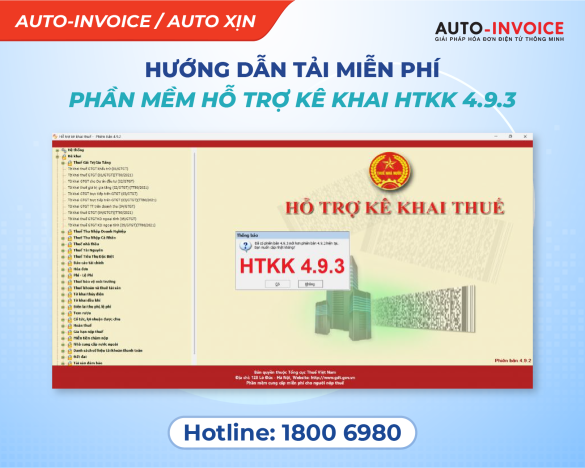 Hướng dẫn tải miễn phí phần mềm hỗ trợ kê khai HTKK 4.9.3 mới nhất 2022