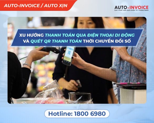 Giao dịch thanh toán qua điện thoại di động và QR tăng trưởng đột phá