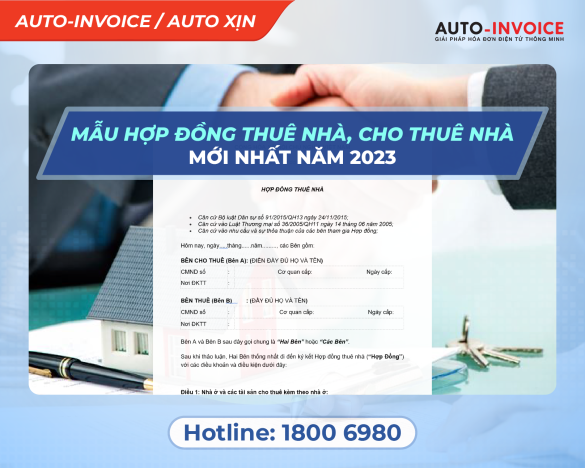 Mẫu hợp đồng thuê nhà làm văn phòng mới nhất năm 2023