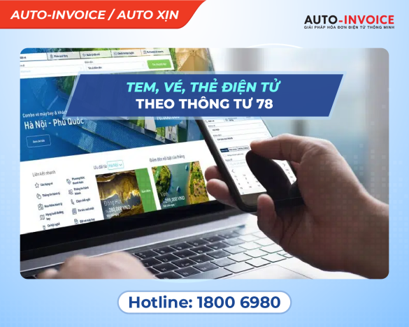 Tem, Vé, Thẻ điện tử – Quy định về vé điện tử theo Thông tư 78